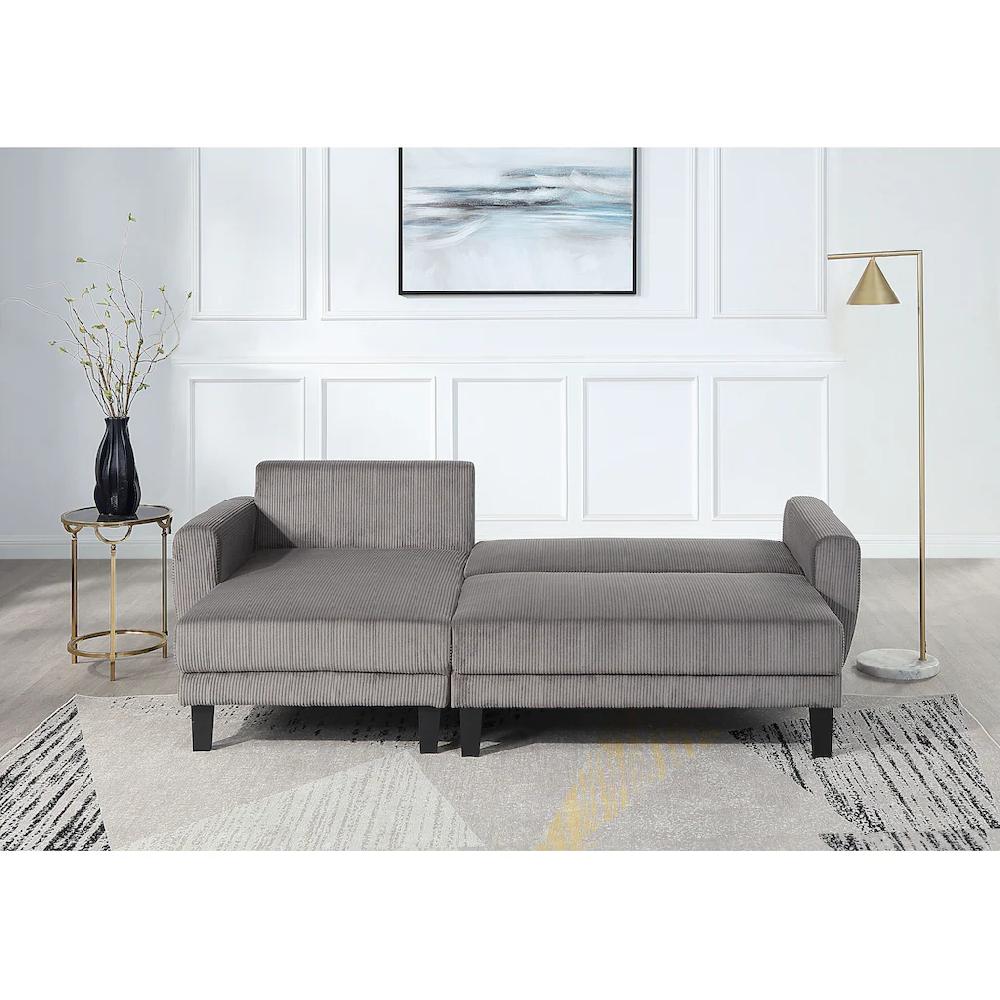 ATLANTIC home collection Ecksofa »Leonid L-Form« mit Schlaffunktion und Bettkasten Riesige Rabatte