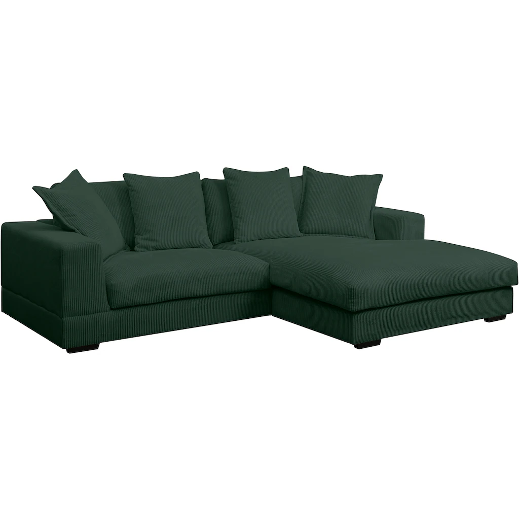 WERK2 Ecksofa »Eldorado L-Form« Design Ecksofa besonders weicher Sitzkomfort extra breite Ottomane kaufen Rabatte dieses Monats
