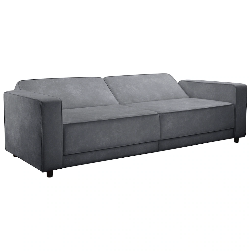 Dorel Home 3-Sitzer »Allie Schlafsofa 225 cm« Bett-Funktion (108/190cm) trendiger Cord o. pflegeleichter Velours kaufen Outlet