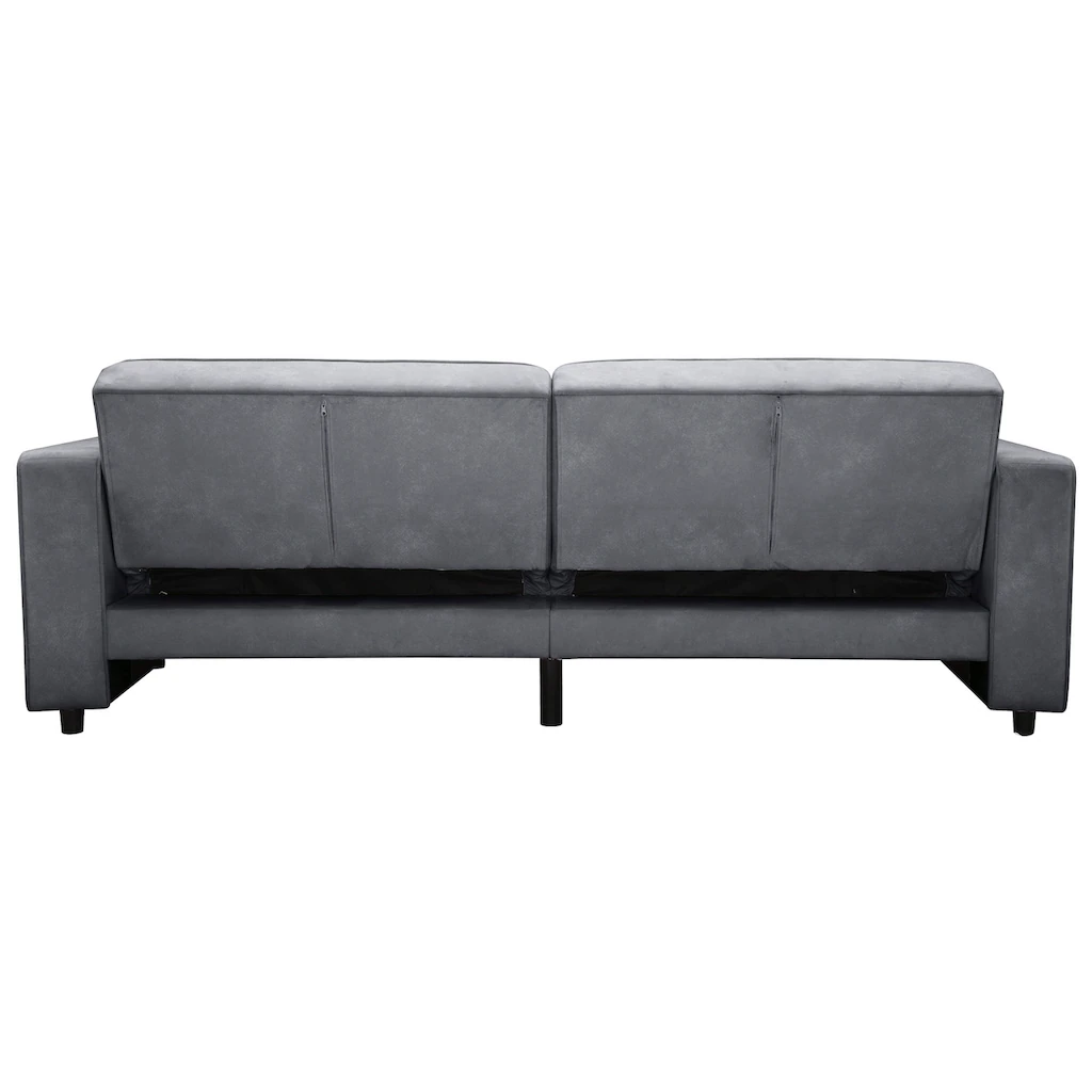 Dorel Home 3-Sitzer »Allie Schlafsofa 225 cm« Bett-Funktion (108/190cm) trendiger Cord o. pflegeleichter Velours kaufen Outlet