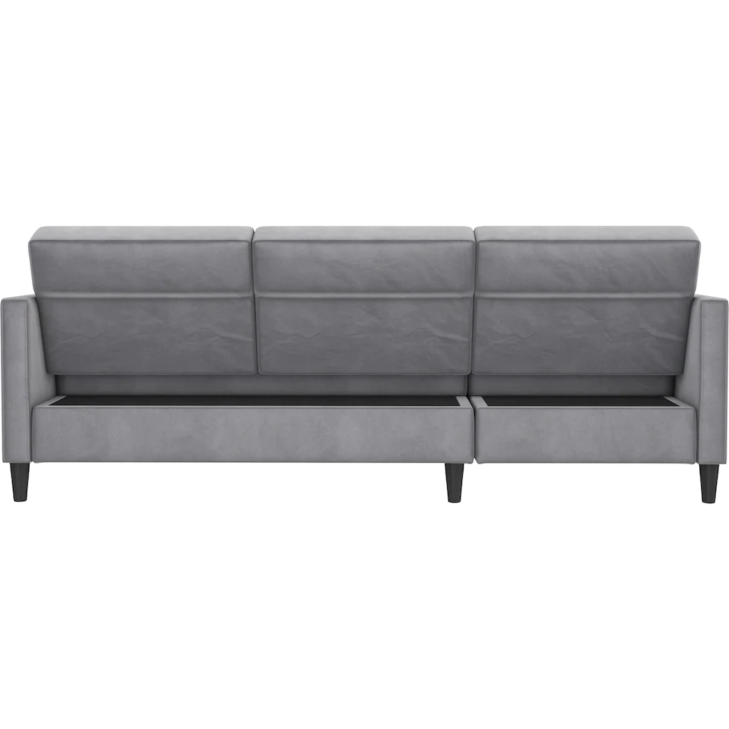 Dorel Home Ecksofa »Hartford II« mit Bettfunktion und Stauraum Recamiere beidseitig montierbar kaufen Begrenztes Angebot