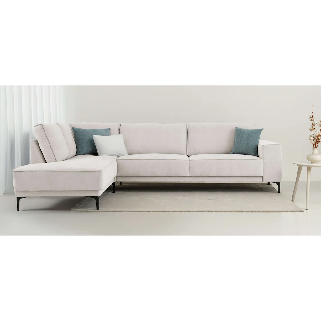 Places of Style Ecksofa »Oland« L-Form im zeitlosem Design und hochwertiger Verarbeitung kaufen