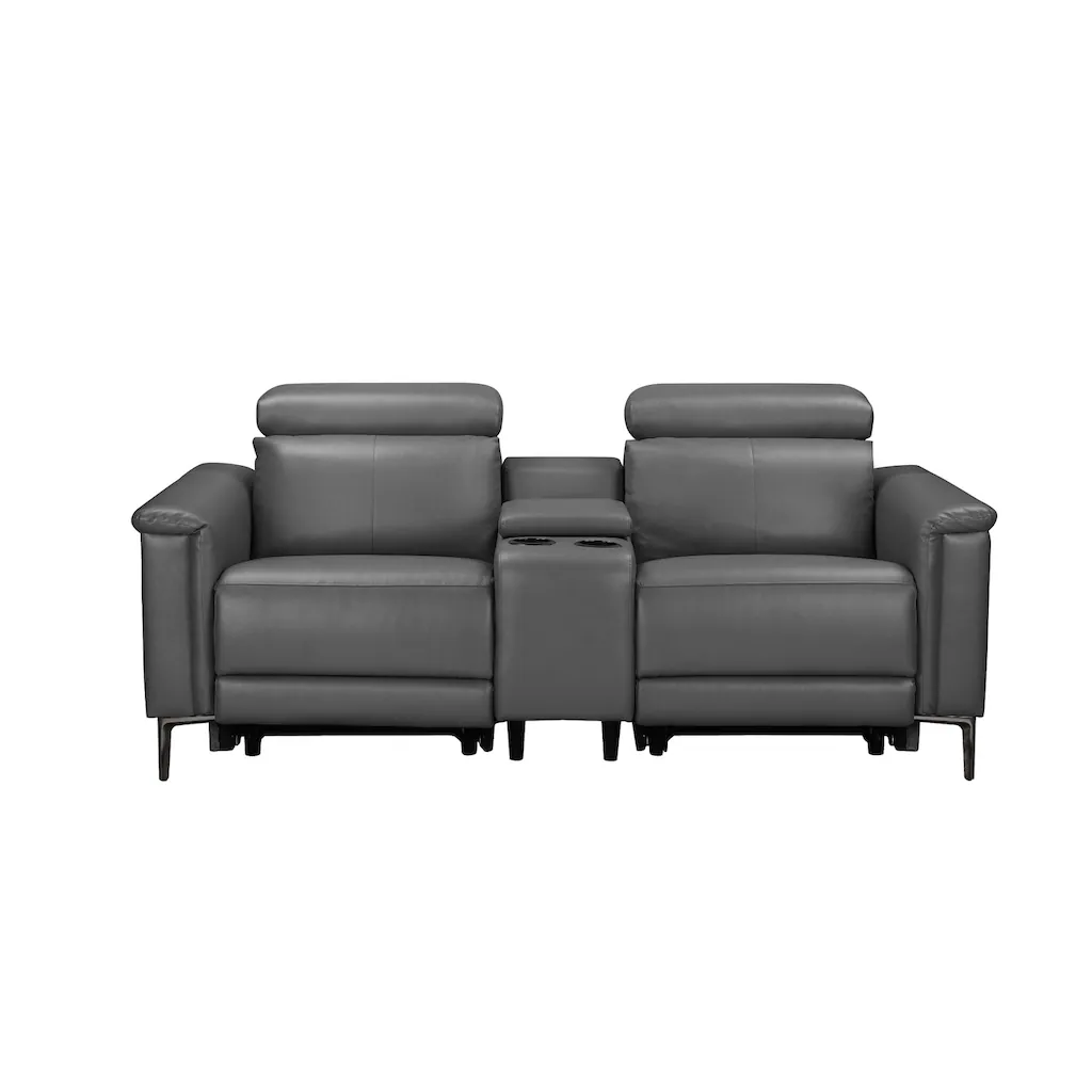 Places of Style 2-Sitzer »Lund 2er-Kinosofa TV-Sessel Multimedia-Sofa « m. elektrischer o. manueller Relaxfunktion Getränkehalter u. Staufach kaufen Black Friday