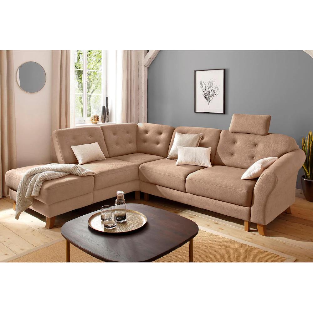 Home affaire Ecksofa »Trondheim L-Form« mit Federkern kaufen