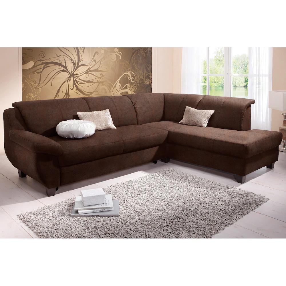 Home affaire Ecksofa »Yesterday« Wahlweise mit Bettfunktion
