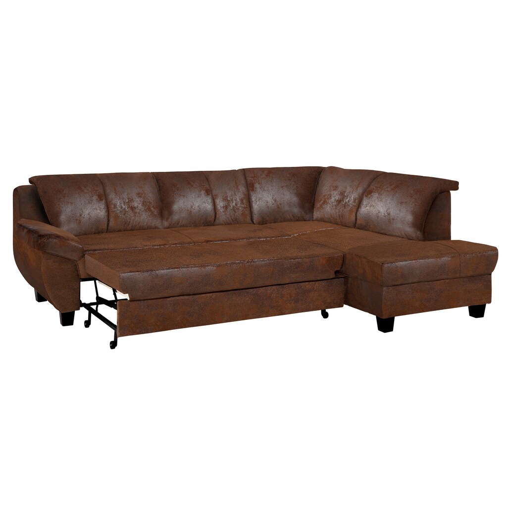 Home affaire Ecksofa »Yesterday« Wahlweise mit Bettfunktion Tägliche Deals