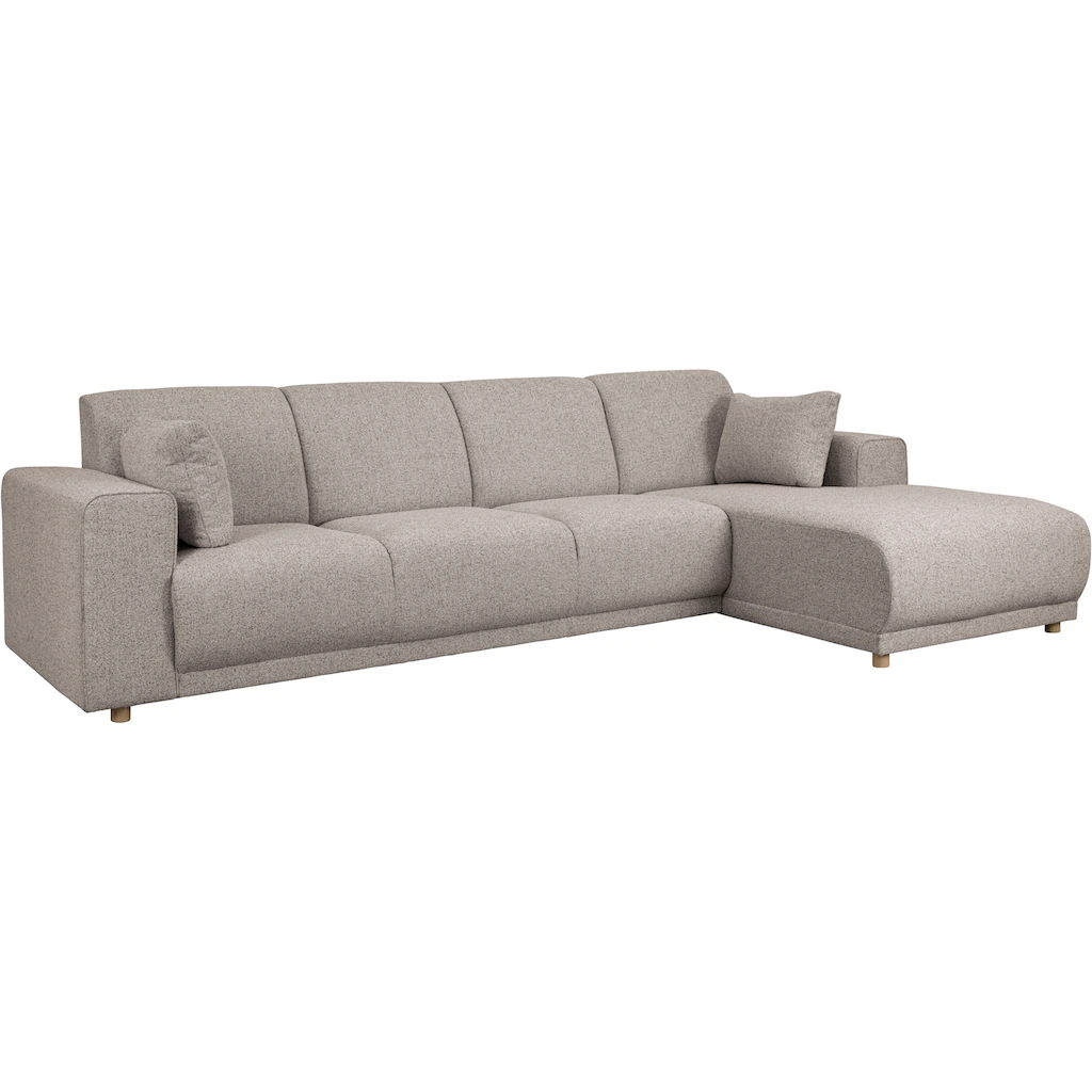 Home affaire Ecksofa »LEMPS wahlweise Recamiere links oder rechts L-Form« incl. Zierkissen Stellmaße 297x162 cm kaufen Sonderangebote