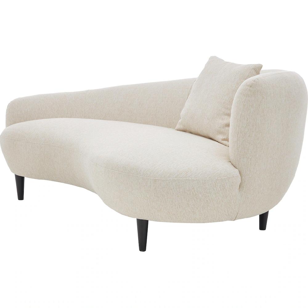 ATLANTIC home collection Chaiselongue »Olivia« Nierenform-Sofa mit Zierkissen kaufen Riesige Ersparnisse