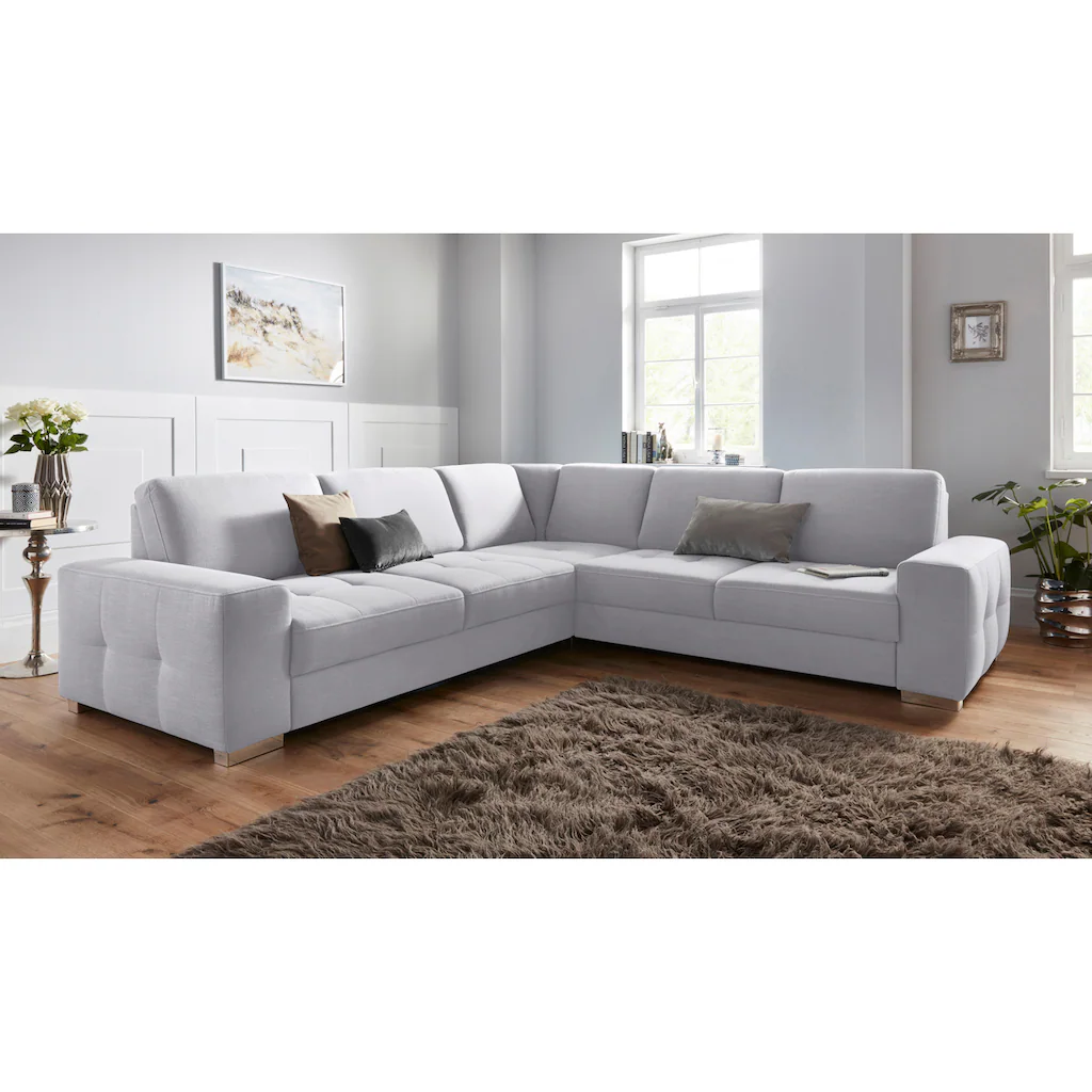 sit&more Ecksofa mit Bettfunktion und Bettkasten online kaufen