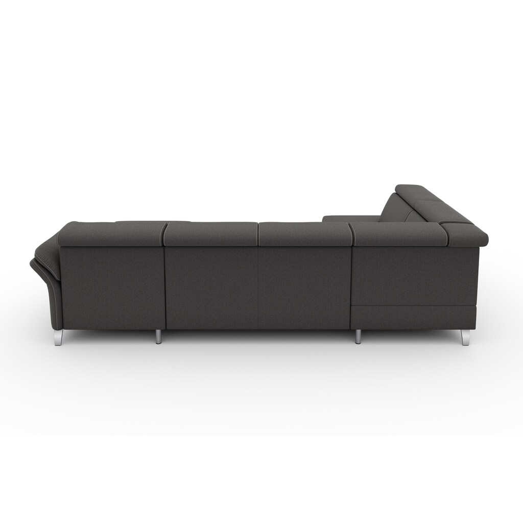 sit&more Wohnlandschaft »Vincenzo U-Form« inklusive Kopfteilverstellung wahlweise mit Bettfunktion Bettkasten kaufen Sonderangebot der Fabrik