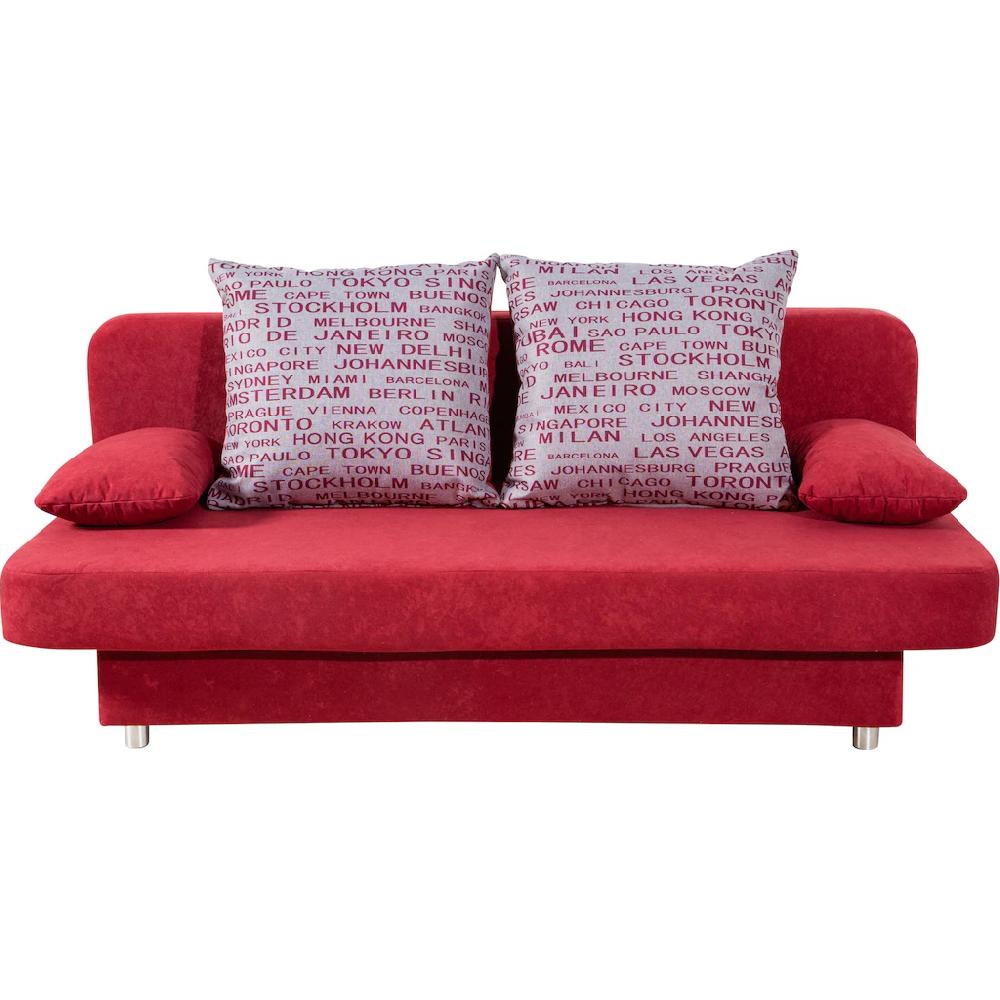 COLLECTION AB Schlafsofa »Ulla inkl. Bettfunktion und Bettkasten« Schlafsofa Bettfunktion Bettkasten inkl. Rückenkissen Armlehnekissen kaufen Vierteljährliche Förderung