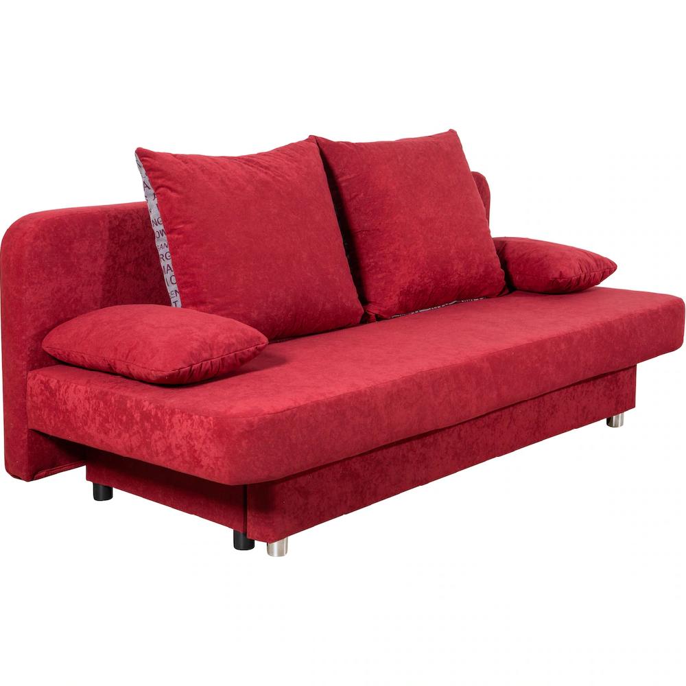 COLLECTION AB Schlafsofa »Ulla inkl. Bettfunktion und Bettkasten« Schlafsofa Bettfunktion Bettkasten inkl. Rückenkissen Armlehnekissen kaufen Vierteljährliche Förderung