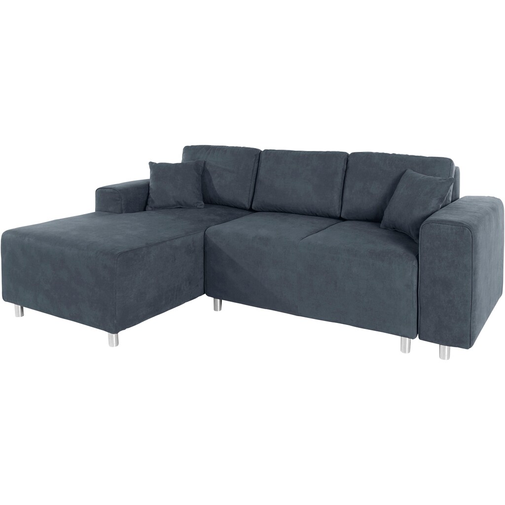 Guido Maria Kretschmer Home&Living Ecksofa »Györ« L-Form wahlweise mit Bettfunktion und Bettkasten incl. 2 Zierkissen kaufen Riesige Rabatte