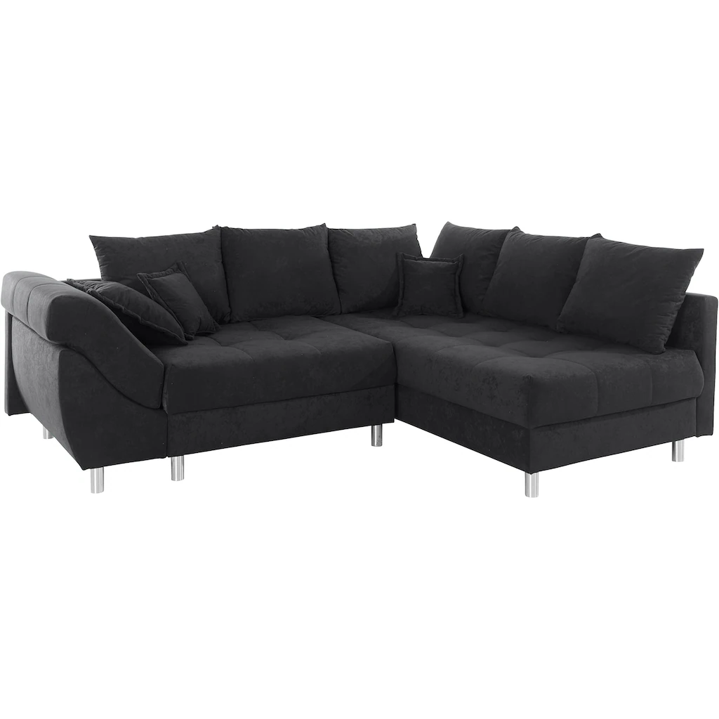 COLLECTION AB Ecksofa Joseli mit Zier- und Rückenkissen komfortable Schanzen-Armlehne kaufen Begrenzt auf 3 Tage