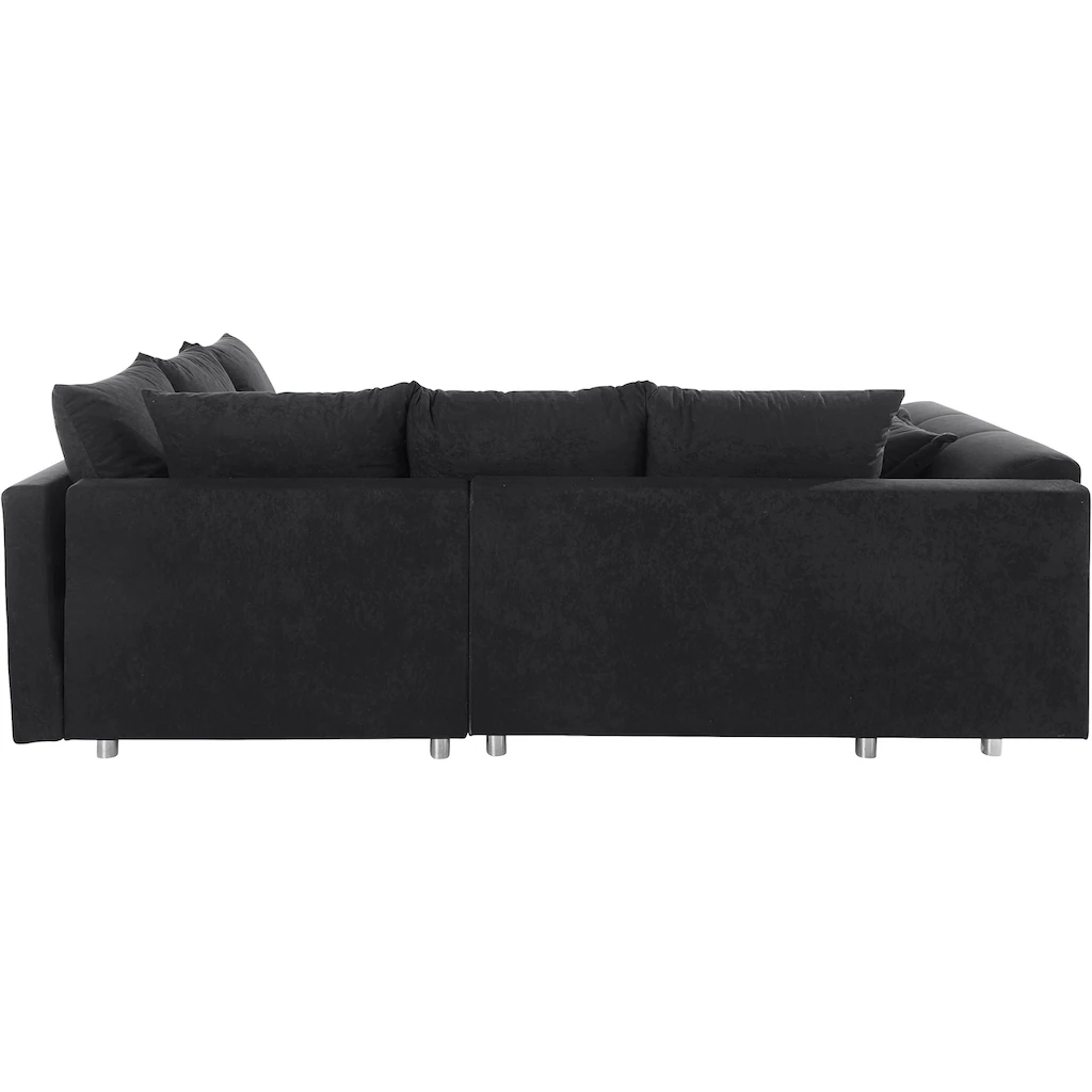 COLLECTION AB Ecksofa Joseli mit Zier- und Rückenkissen komfortable Schanzen-Armlehne kaufen Begrenzt auf 3 Tage