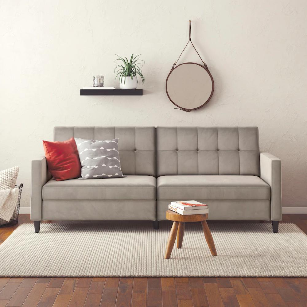 Dorel Home 3-Sitzer »Hartford II« Bettfunktion Rückenlehne 2-teilig 3-fach verstellbar Sitzhöhe 43 cm kaufen