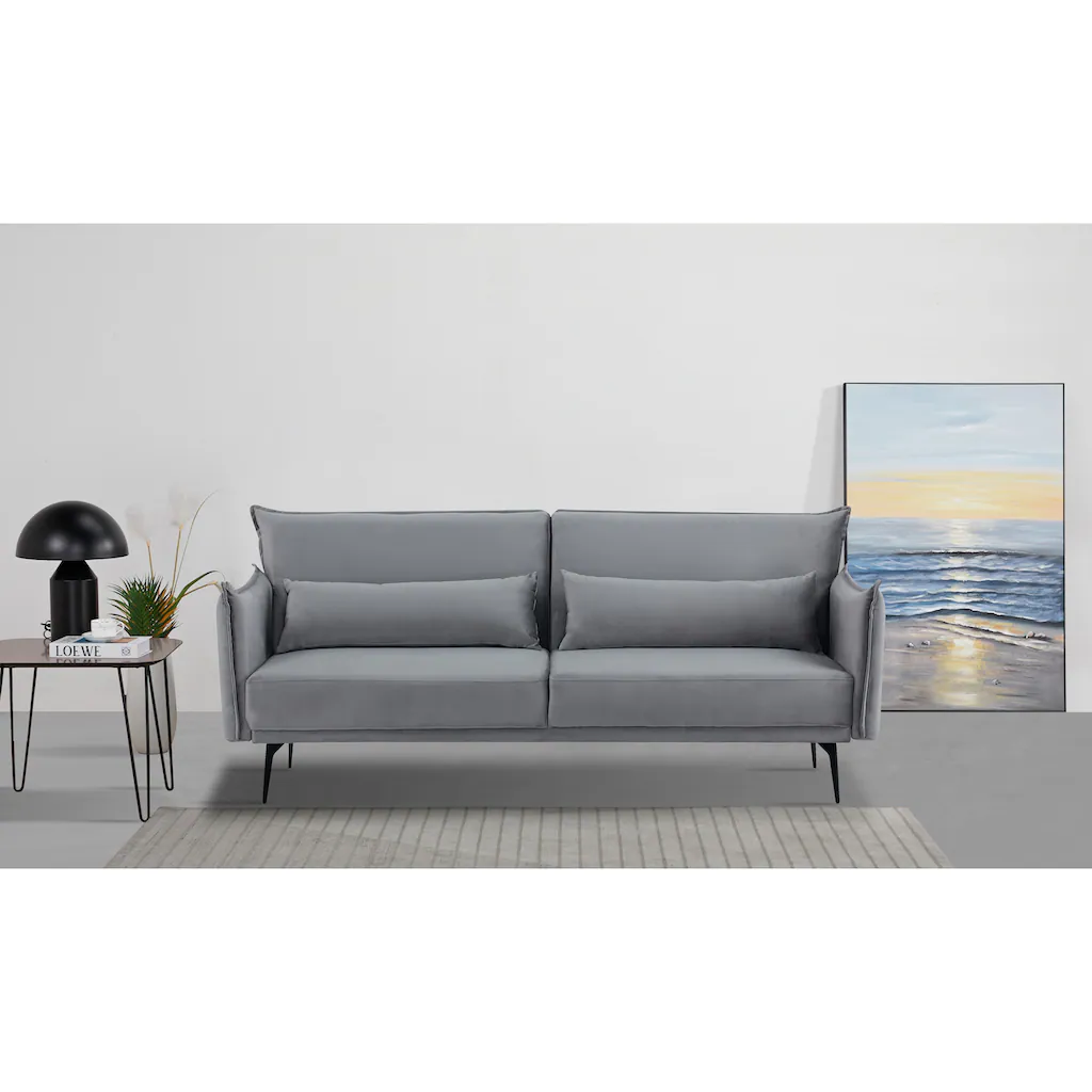 INOSIGN Schlafsofa »TULARE 204 cm klappbarer 3-Sitzer mit verstellbarer Rückenlehne « Schlaffunktion kaufen
