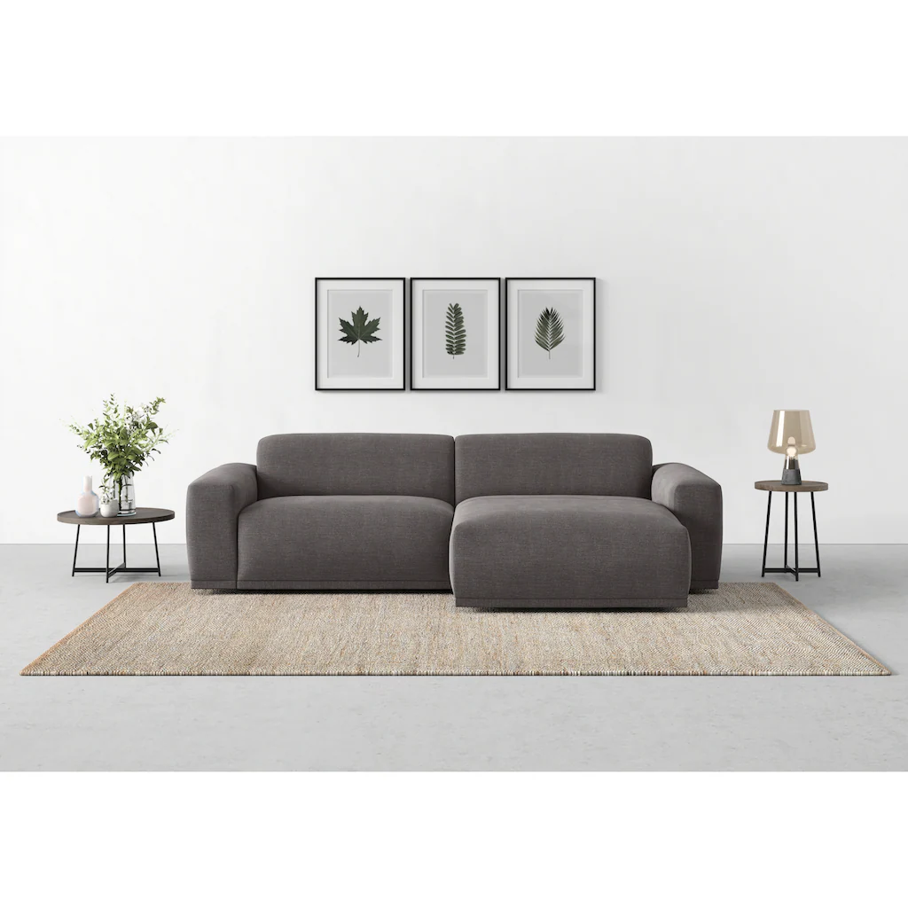 TRENDMANUFAKTUR Ecksofa »Braga toller Sitzkomfort L-Form « mit hochwertigem Kaltschaum auch in Cord erhältlich kaufen