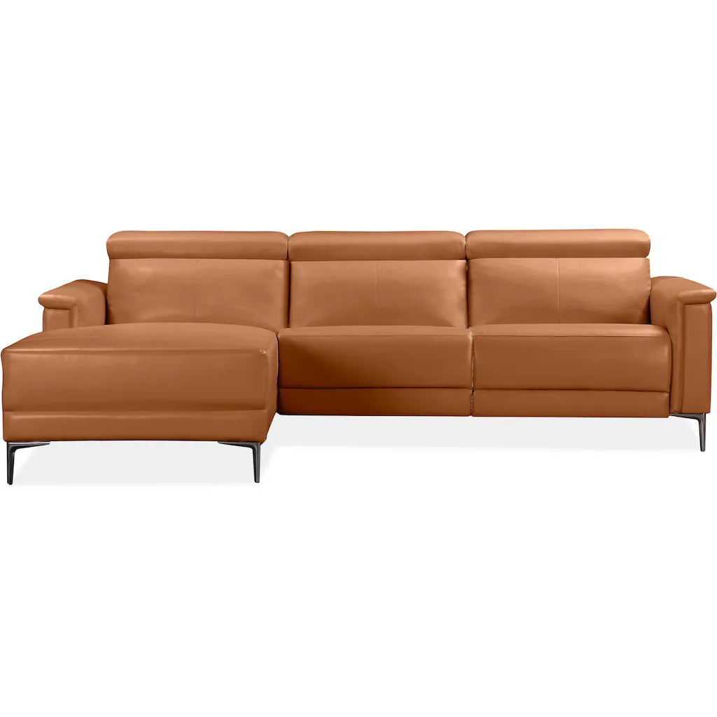 Places of Style Ecksofa Lund mit man. o. elektr. Relaxfunktion und USB/ Kopfteilverstellung kaufen im Angebot