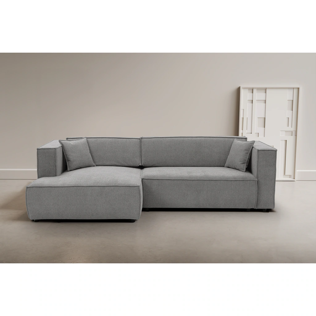 WERK2 Ecksofa »Atlanta« Design Ecksofa mit hohem Komfort Schlaffunktion & Bettkasten kaufen