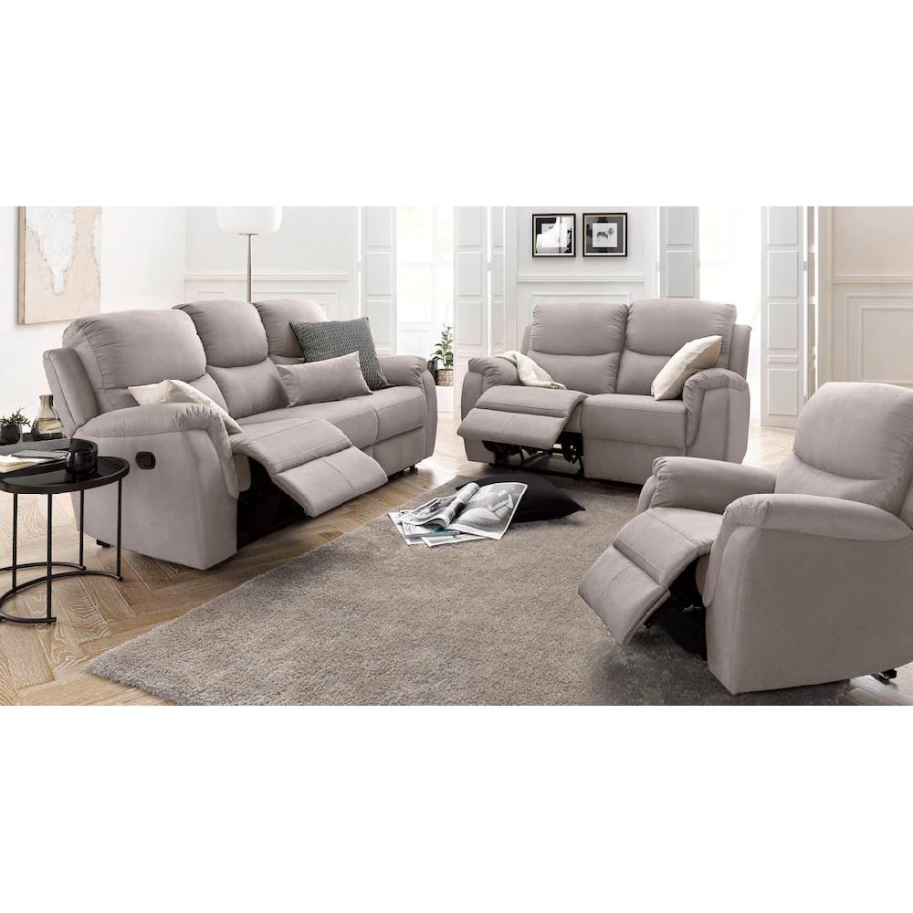 ATLANTIC home collection 3-Sitzer »Diana« mit Relaxfunktion und Federkern hohe Belastbarkeit kaufen Online Shopping