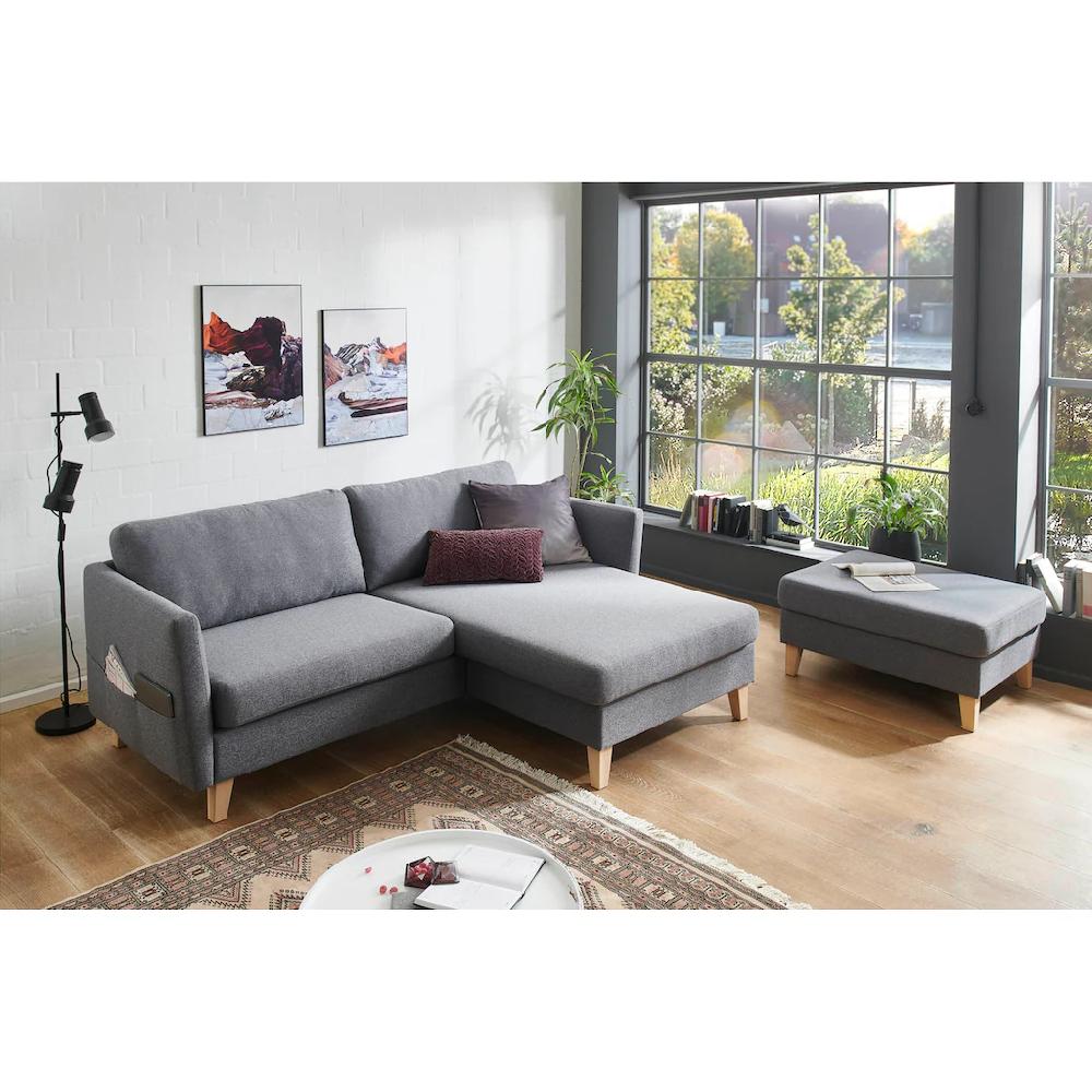 ATLANTIC home collection Ecksofa »Mailo L-Form« kaufen Exklusivangebot