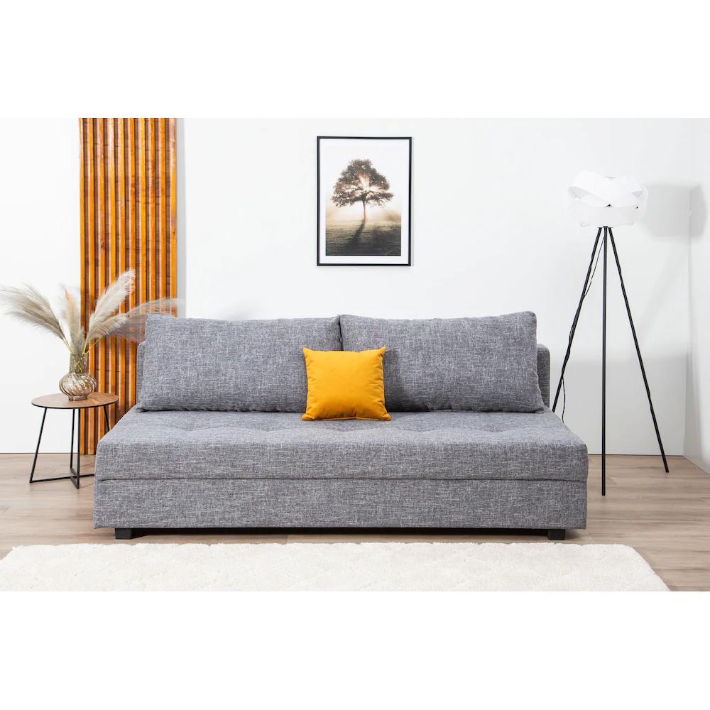 COLLECTION AB Schlafsofa »DARIA inklusive Schlafunktion und Bettkasten« Schlafsofa Bettfunktion Bettkasten inklusive Rückenkissen Federkern kaufen Saisonschlussverkauf