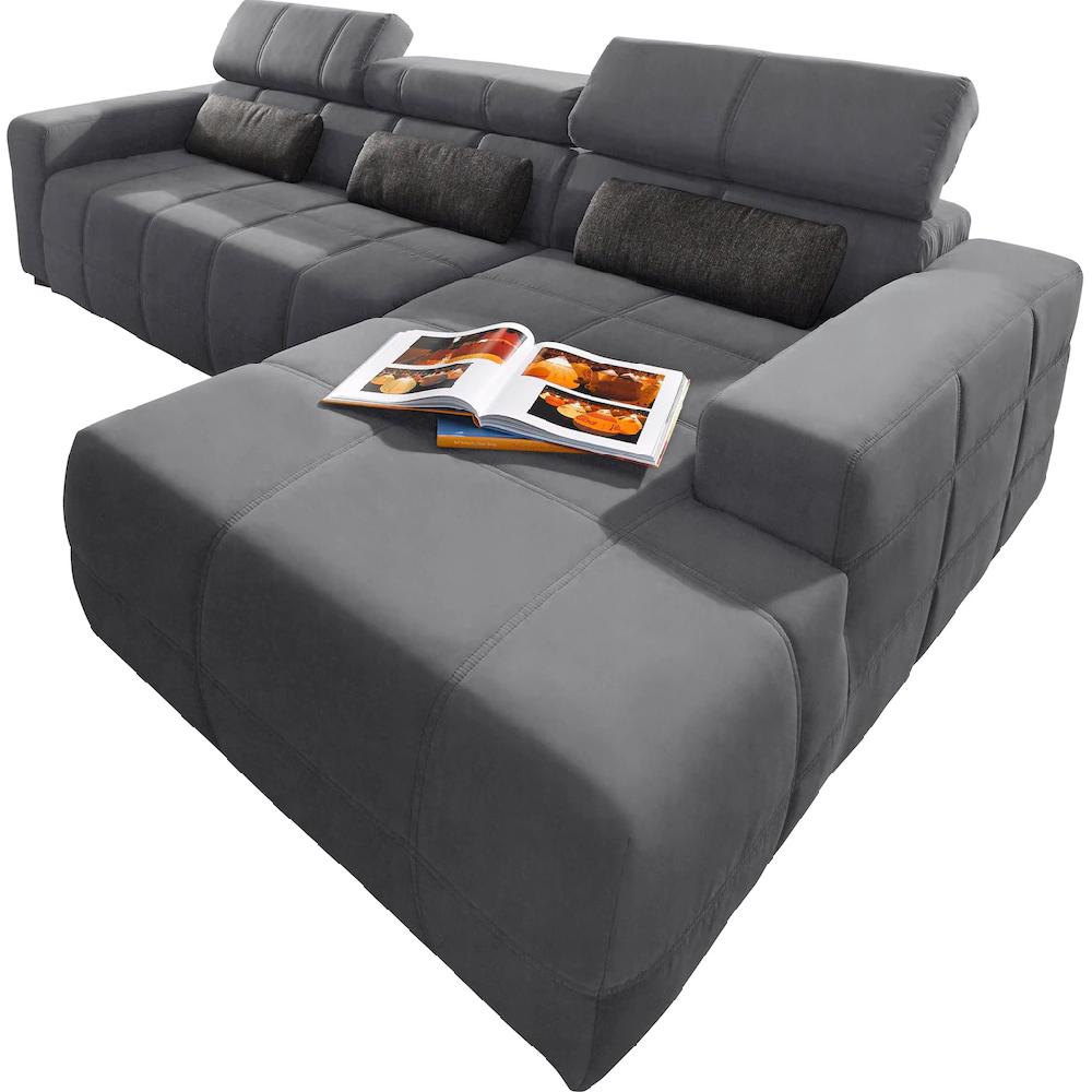 DOMO collection Ecksofa mit Sitztiefenverstellung online kaufen Online Outlet