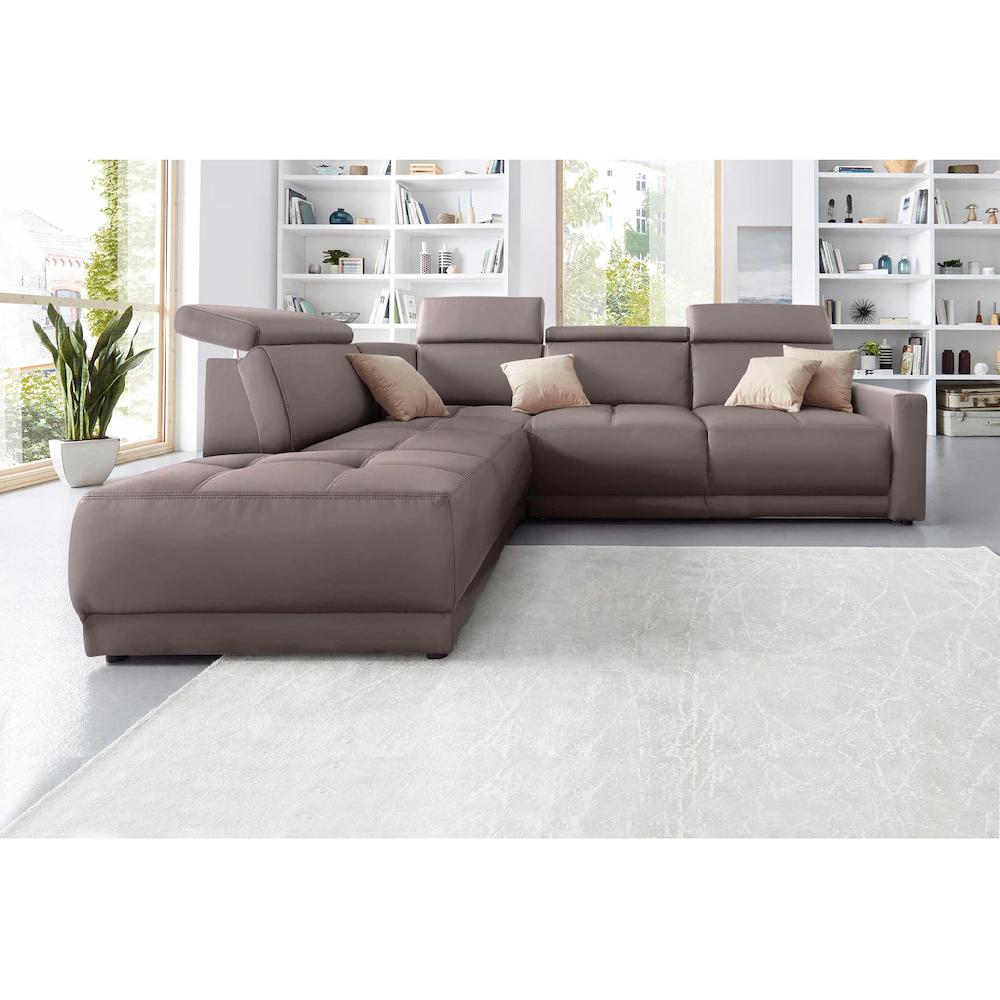 DOMO collection Ecksofa mit Kopfteilverstellung online kaufen