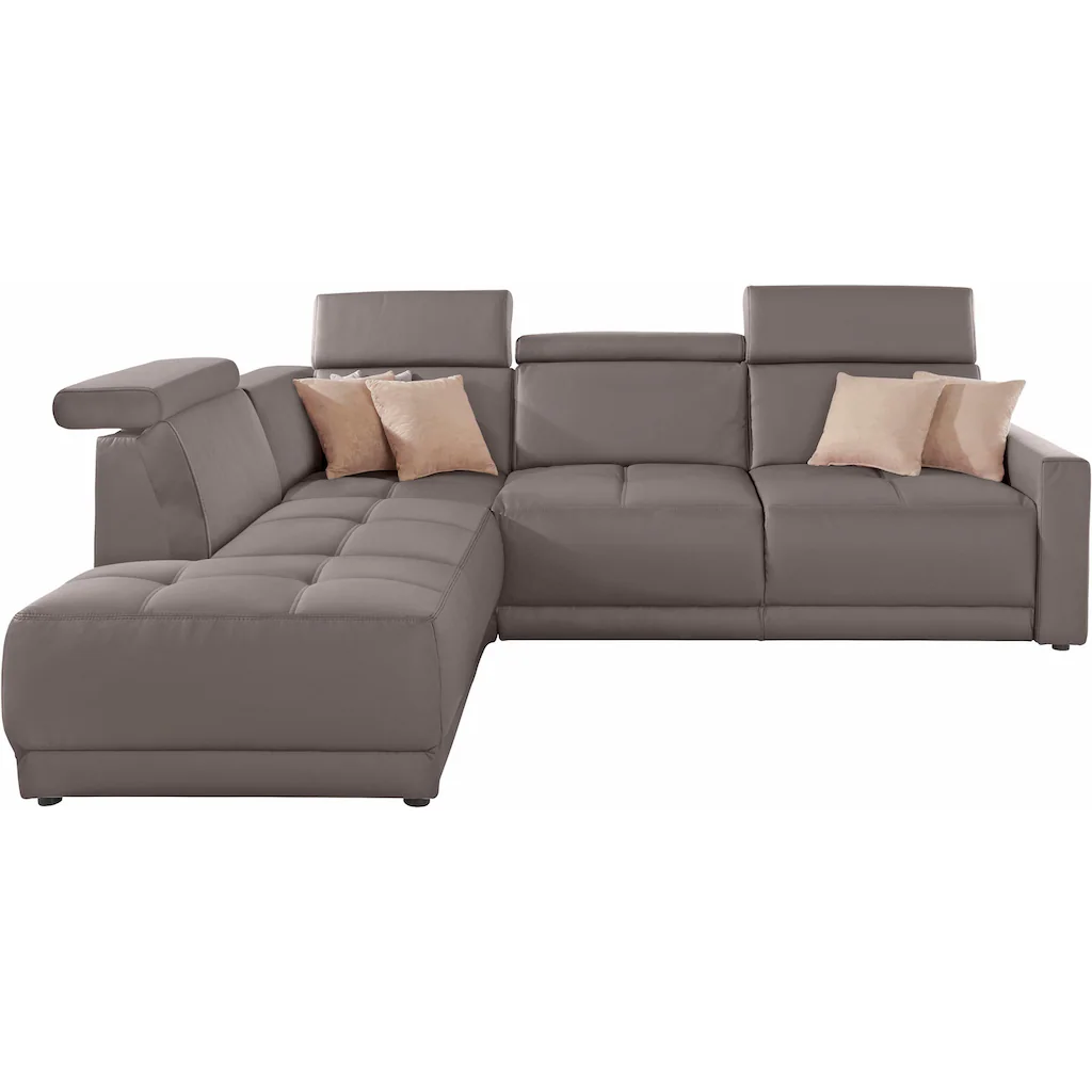 DOMO collection Ecksofa mit Kopfteilverstellung online kaufen Exklusive Angebote