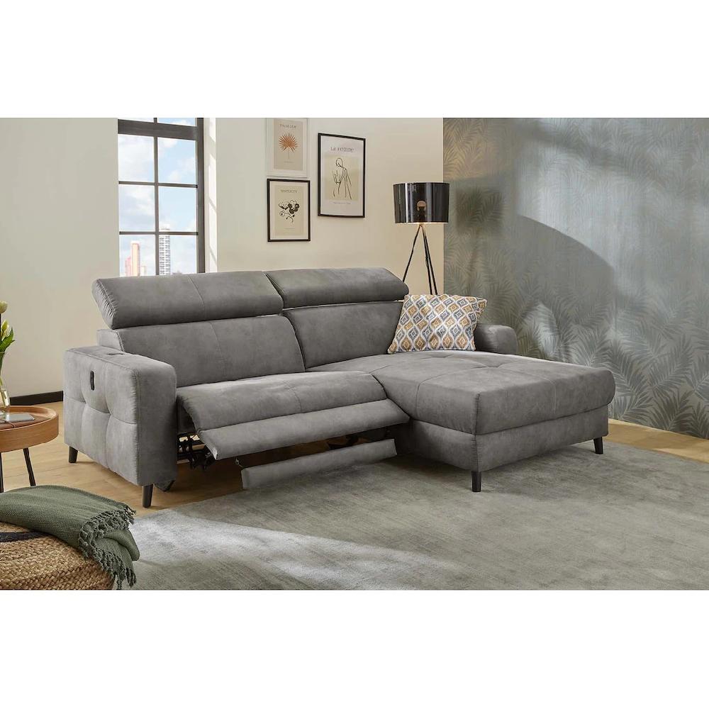 Jockenhöfer Gruppe Ecksofa »Doppio L-Form mit elektromotorischer Relaxfunktion und« kaufen Bestseller