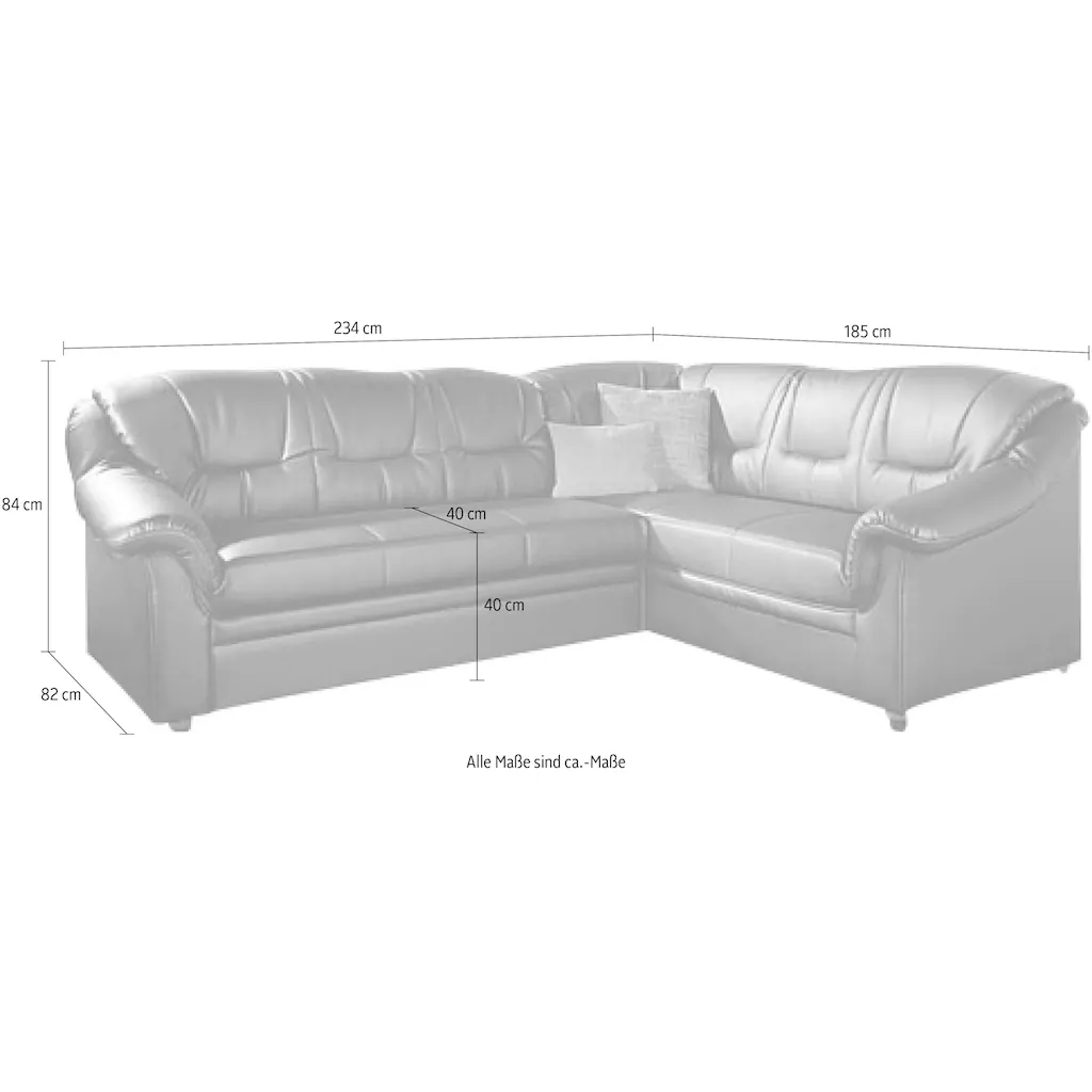DOMO collection Ecksofa mit Bettfunktion online kaufen Riesige Ersparnisse