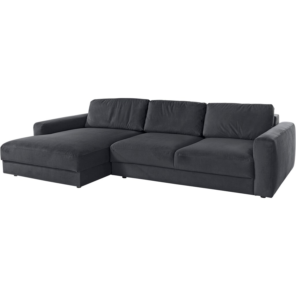 Places of Style Ecksofa »Bloomfield L-Form« extra tiefe Sitzfläche wahlweise mit Sitztiefenverstellung kaufen Wochenangebot