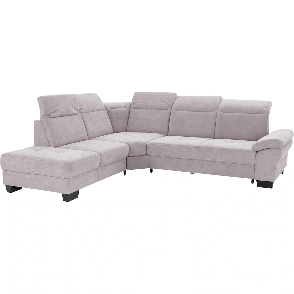 Places of Style Ecksofa »Cornwall L-Form« incl. Sitztiefenverstellung mit Bettfunktion und Kopfteilverstellung kaufen Neueste Stile