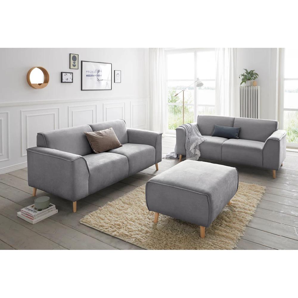 andas 2-Sitzer »Janek« mit Federkern und Keder in scandinavischem Design kaufen Bis zu 65% Rabatt