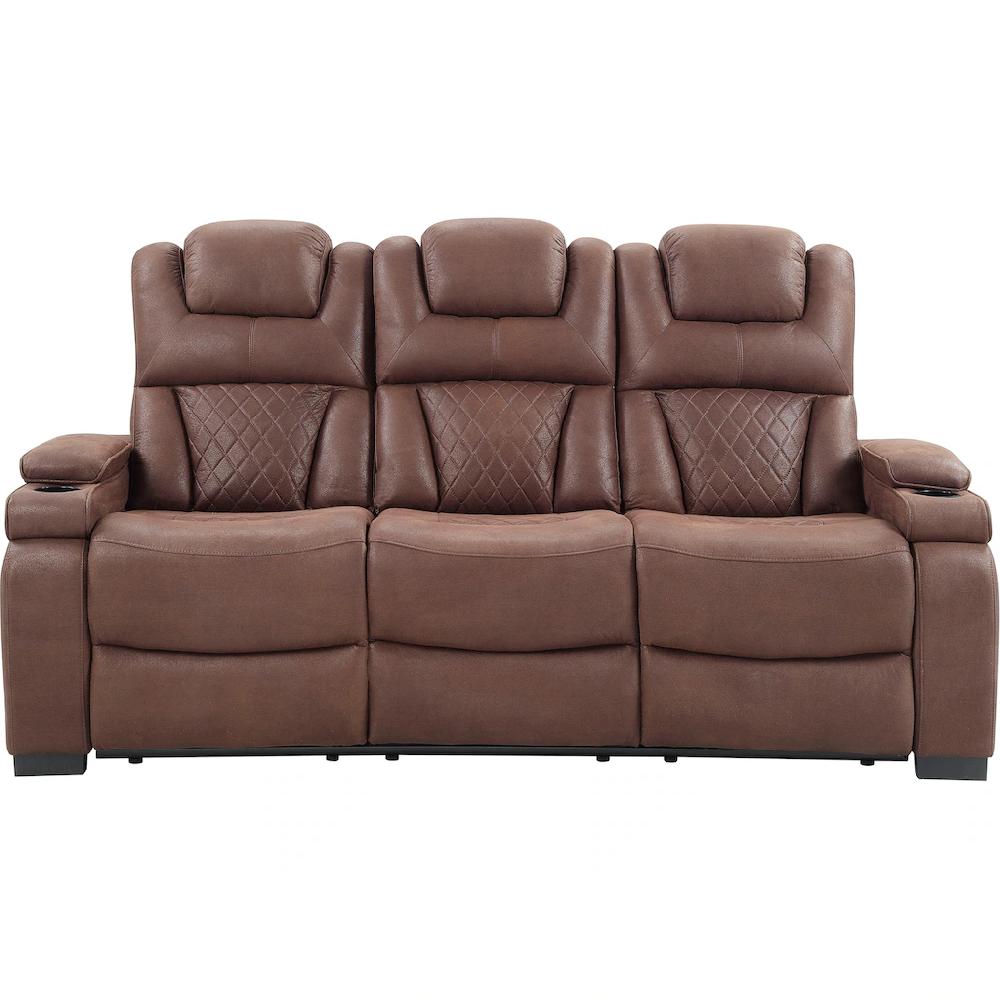 ATLANTIC home collection 3-Sitzer »Faris« Zwei Relaxfunktionen klappbare Konsole mit Getränkehalter kaufen Nur für heute