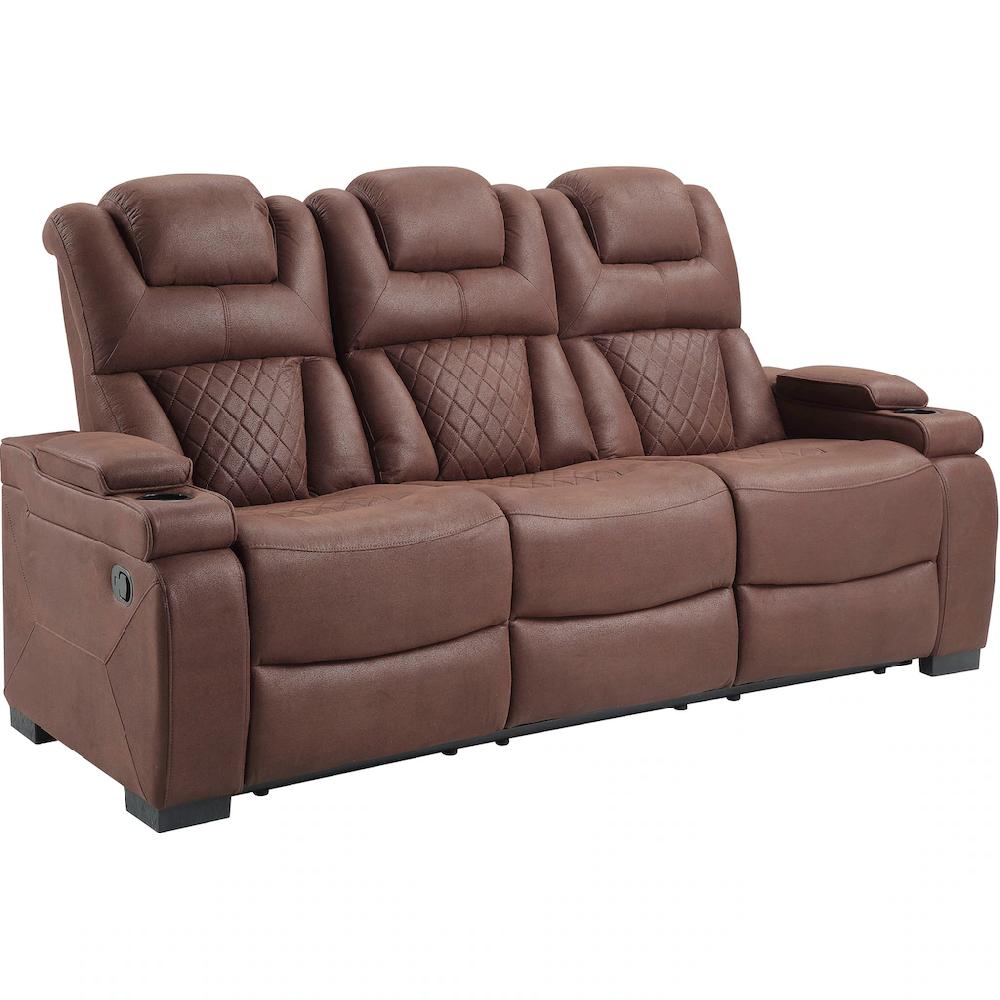 ATLANTIC home collection 3-Sitzer »Faris« Zwei Relaxfunktionen klappbare Konsole mit Getränkehalter kaufen Nur für heute