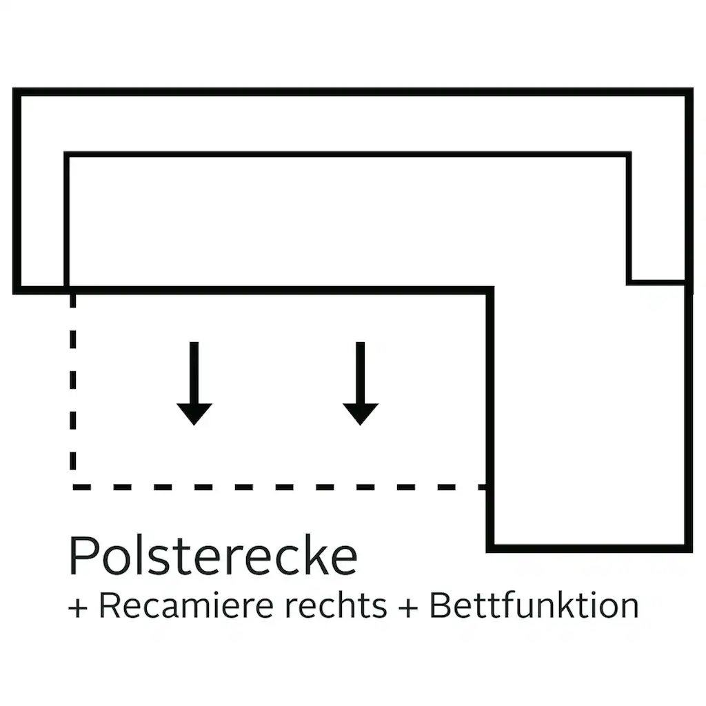 sit&more Ecksofa mit Bettfunktion online kaufen Super Rabatt