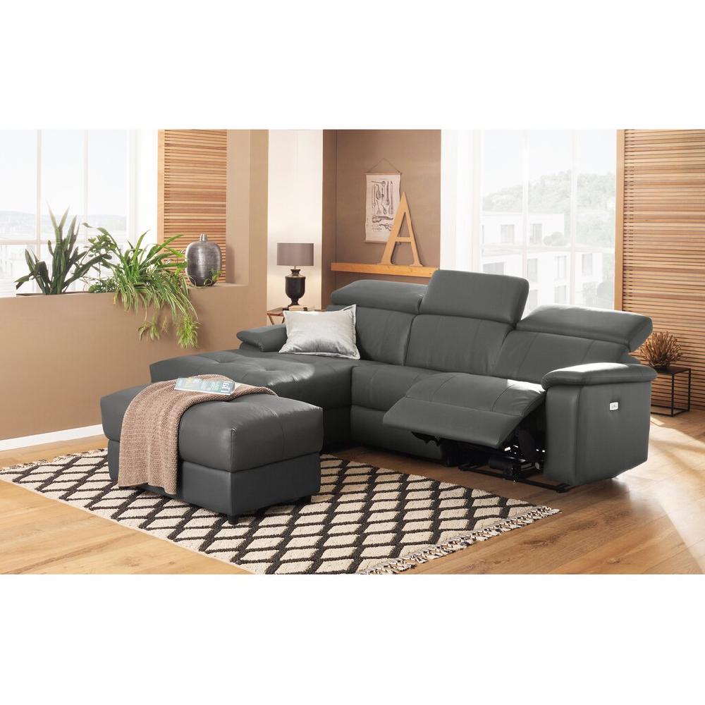 Home affaire Ecksofa »Binado L-Form « mit manueller oder elektrischer Relaxfunktion mit USB-Anschluss kaufen Outlet