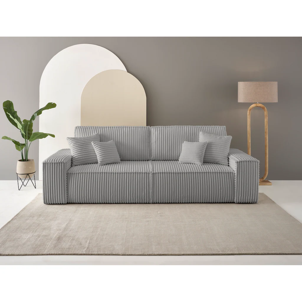 andas 3-Sitzer »FINNLEY Schlafsofa 257 cm Schlaffunktion mit Bettkasten (200/136cm) « kaufen