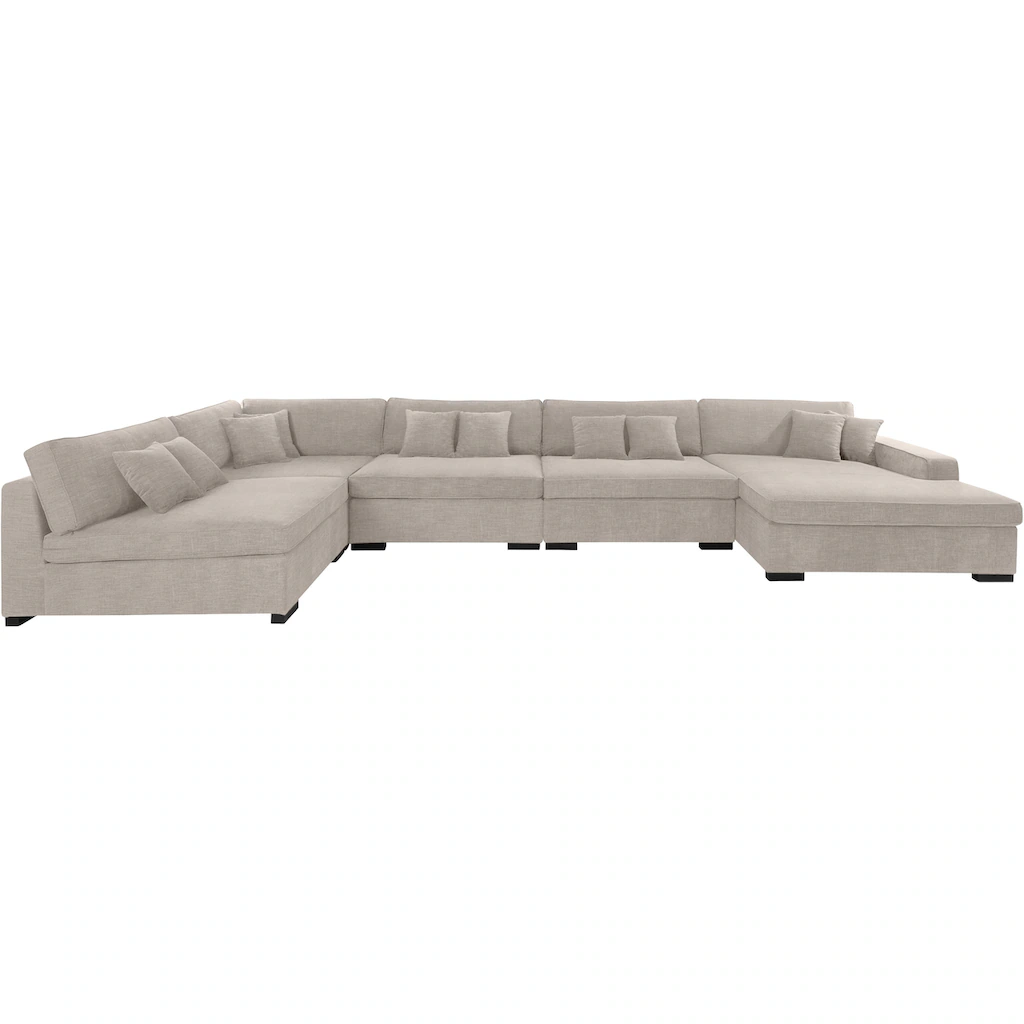 Guido Maria Kretschmer Home&Living Wohnlandschaft »Skara XXL U-Form« Lounge-Sofa XXL mit Federkern-Polsterung in vielen Bezugsvarianten kaufen