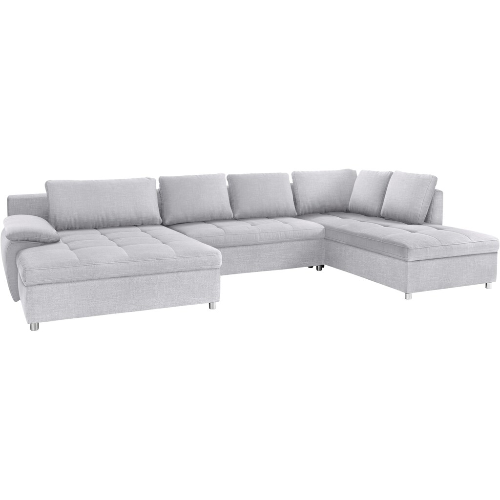 sit&more Wohnlandschaft »Labene U-Form« wahlweise mit Bettfunktion und Bettkasten kaufen Rabatt