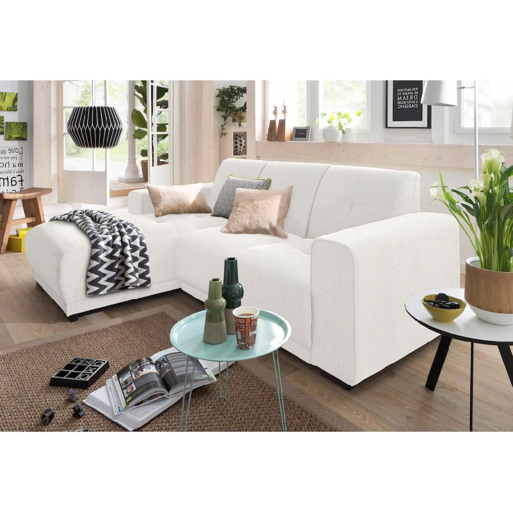 Home affaire Ecksofa »Langeland L-Form« incl. 2 Zierkissen Recamiere wahlweise links oder rechts kaufen Online Shopping
