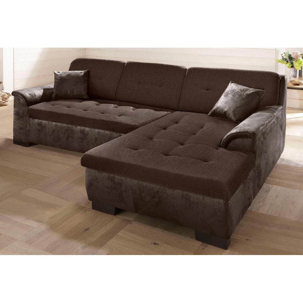 Home affaire Ecksofa »Bergen« mit Bettfunktion online kaufen