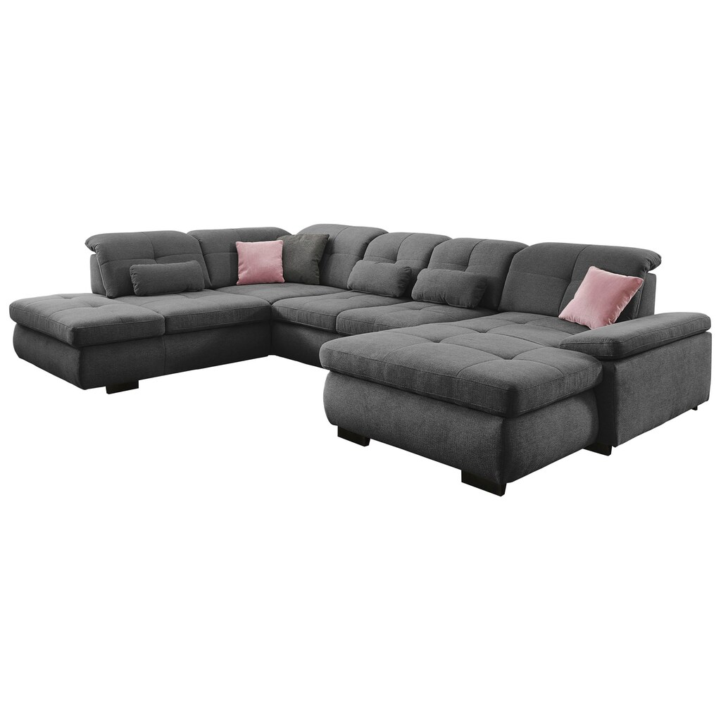 Die PlanBar Ecksofa »MP-IN16012 L-Form« mit Sitztiefenverstellung und Federkern-Polsterung kaufen