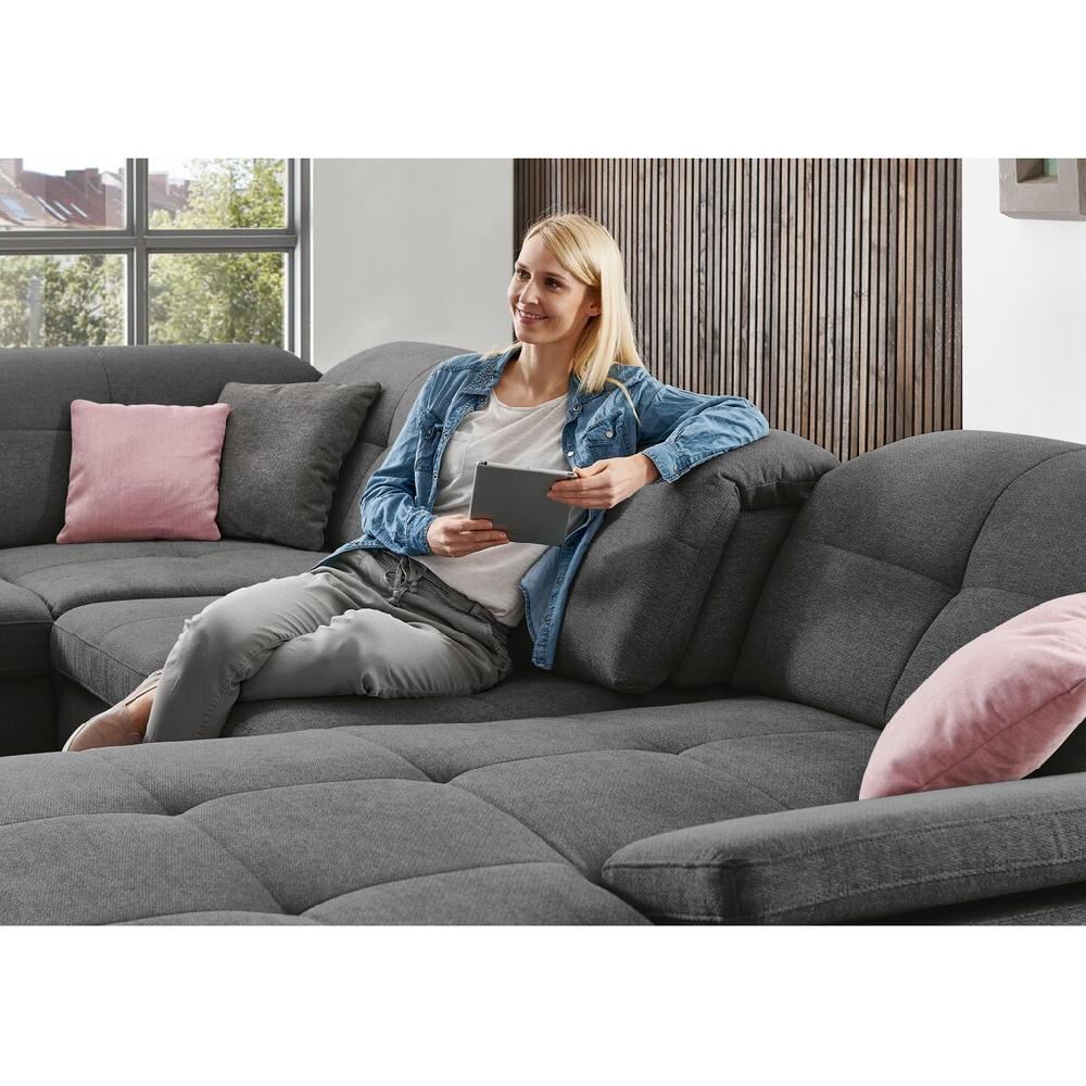 Die PlanBar Ecksofa »MP-IN16012 L-Form« mit Sitztiefenverstellung und Federkern-Polsterung kaufen Bestseller