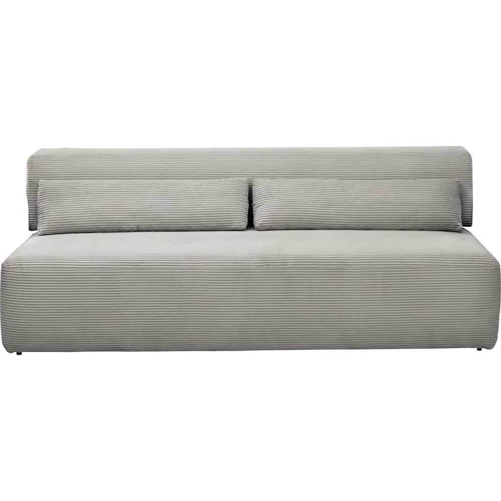 INOSIGN Schlafsofa »Donka Dauerschläfer-geeignet belastbar bis 270 kg incl. Bettkasten« ohne Armlehnen Breite 200 cm auch in Cord Tonnentaschen-Federkern kaufen Super Sparpreis