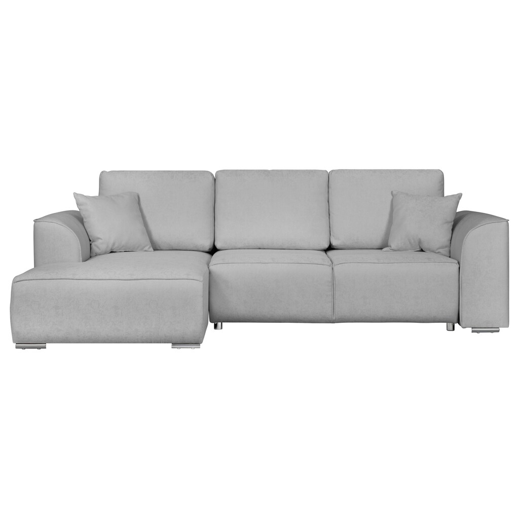 INOSIGN Ecksofa »BEATRICE optionale Schlafsofa mit Bettkasten B/T/H: 265/170/86 cm« L-Form wahlweise auch mit Bettfunktion und Bettkasten Speichern exportieren