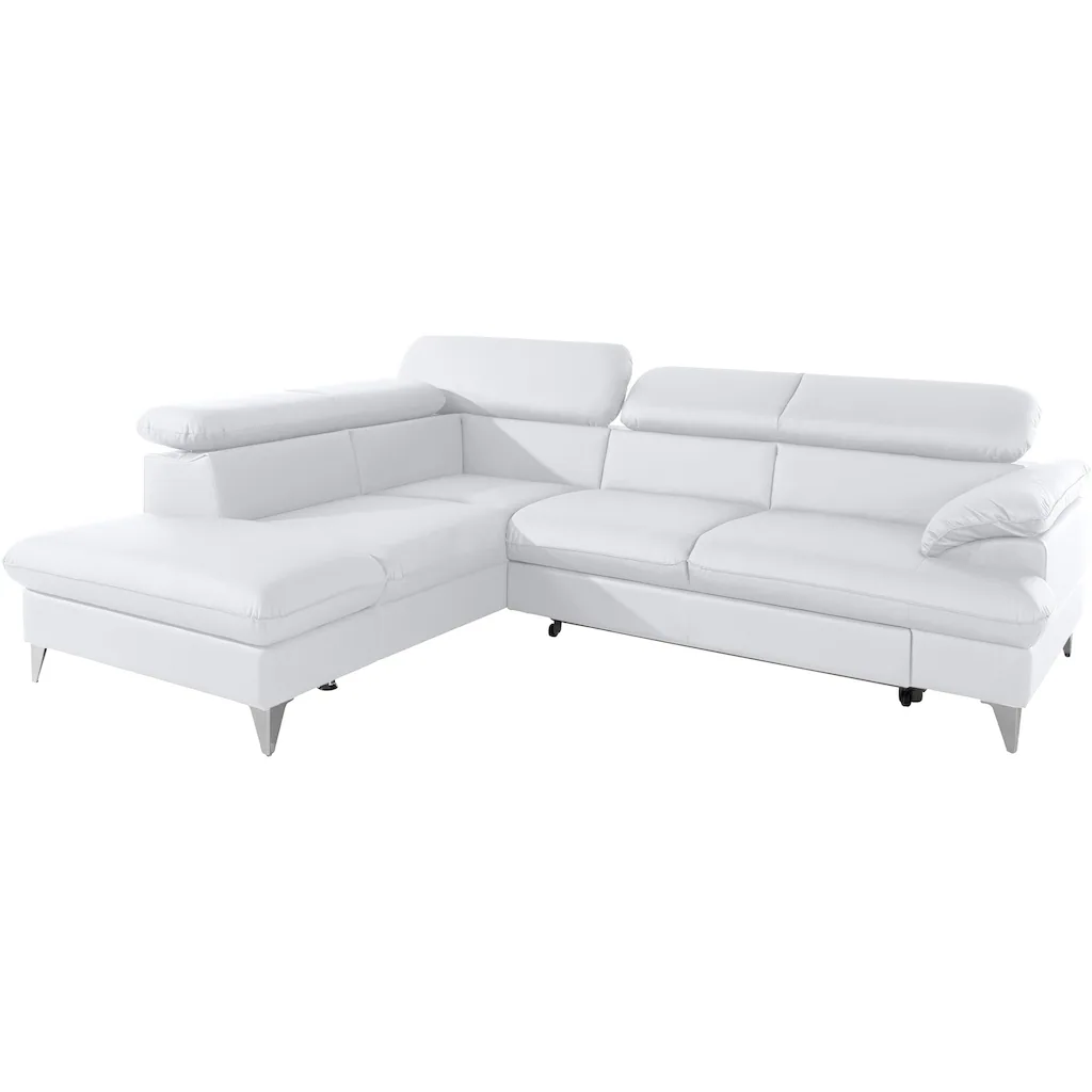 COTTA Ecksofa »Caluso« mit Bettfunktion und Bettkasten 2025