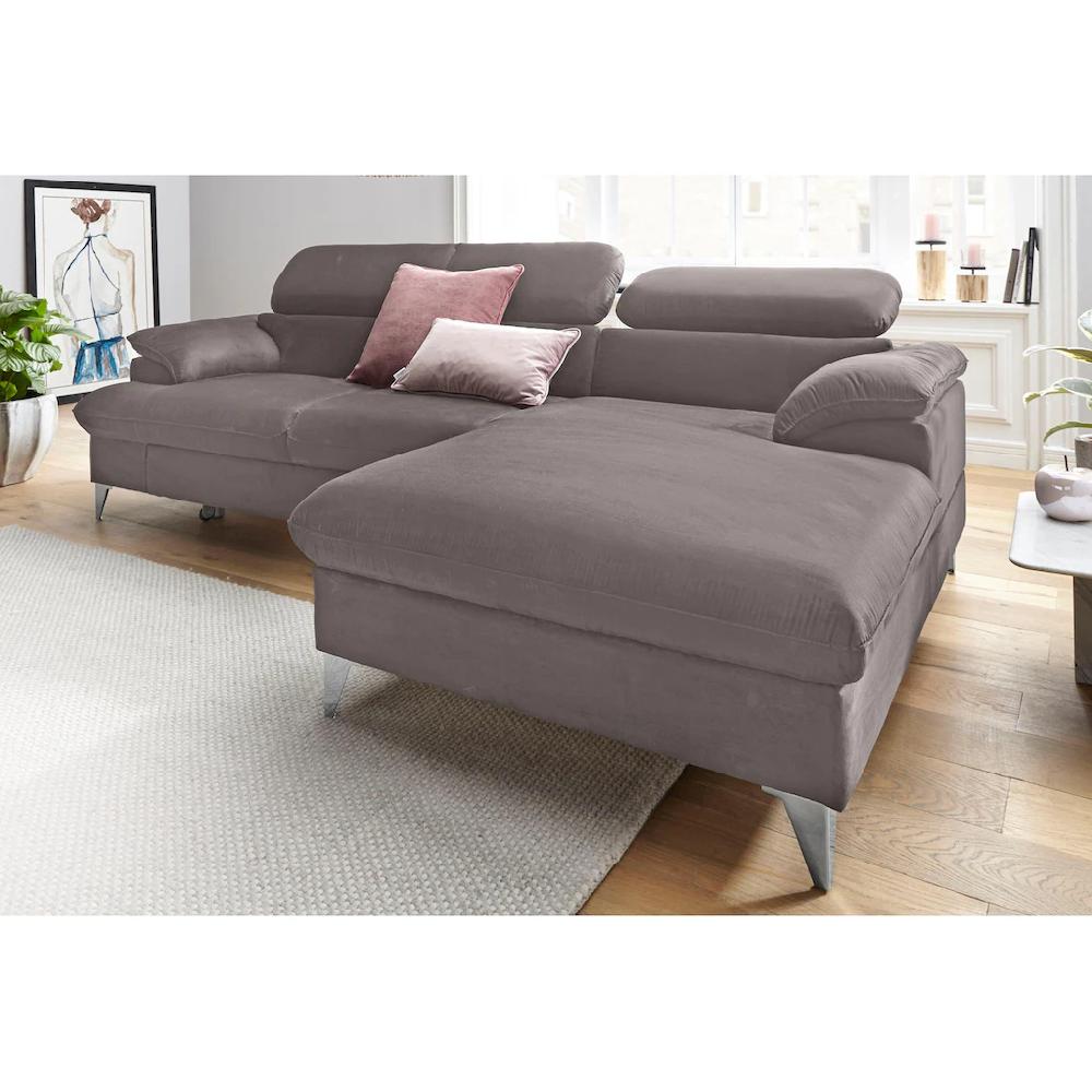 COTTA Ecksofa »Caluso« mit Bettfunktion und Bettkasten Outlet